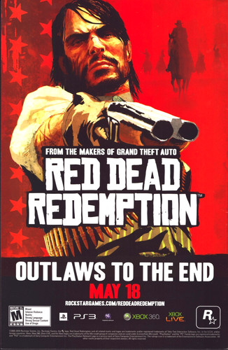2010 red dead redemption - red,