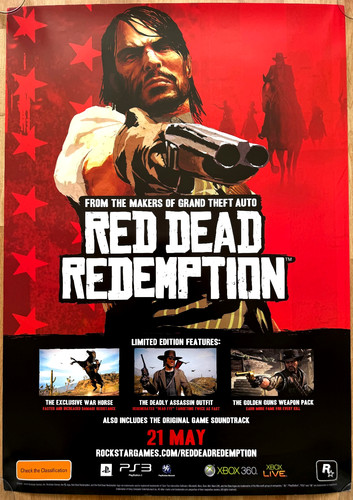 Red dead redemption raro ps3 - red,