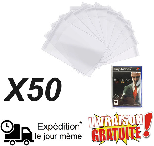 Pochettes protection jeux - 50,