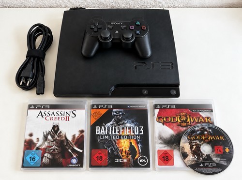 Console ps3 slim 360 - console,
