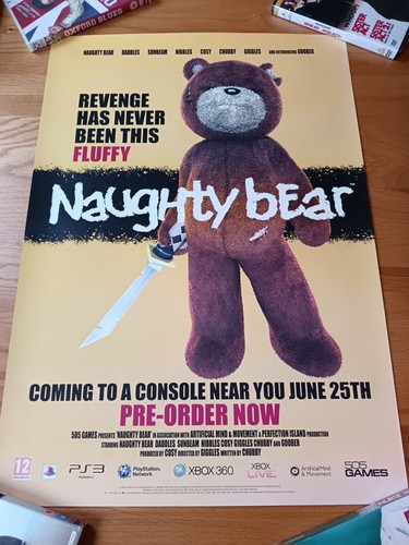 Naughty bear poster gioco - bear,