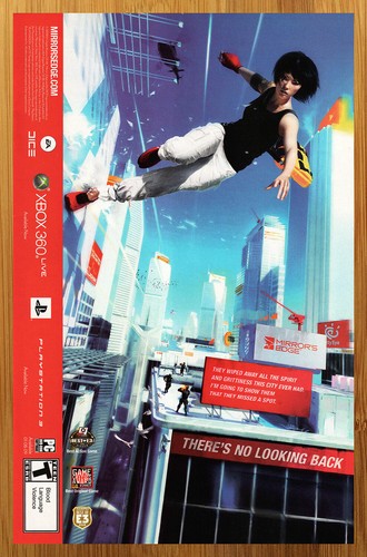 2008 mirror edge - mirror's, xbox
