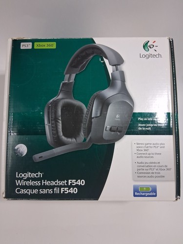 Logitech wireless headset f540 - logitech,