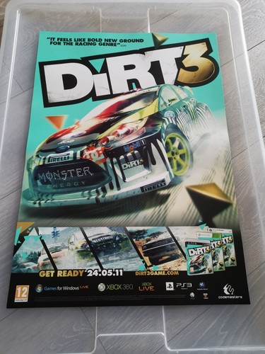 Dirt poster gioco vintage - dirt,
