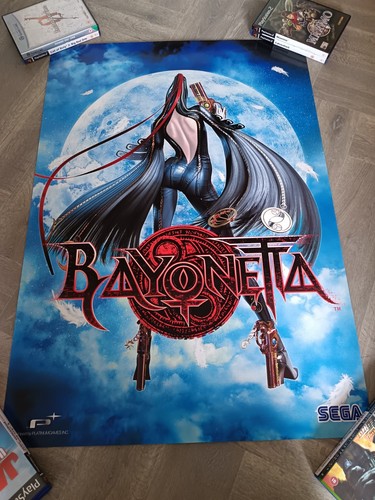 Bayonetta poster gioco - bayonetta,