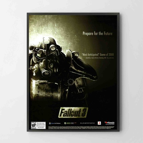 Poster fallout ps3 - fallout,